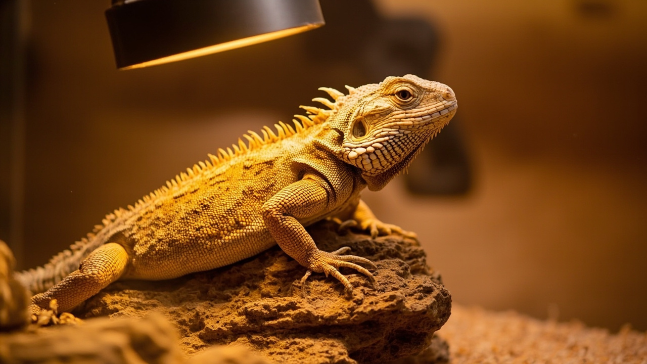 Bearded Dragon Temperature Guide: Basking, Cool Side, and Night Setup