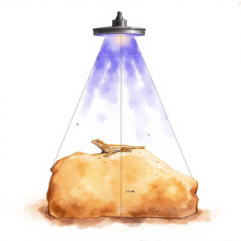 UVB Distance Calculator — Safe Basking Distance by Ferguson Zone